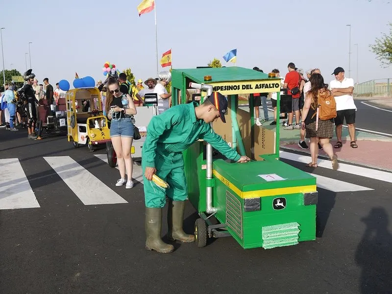 Carrera de Autos Locos en Carbajosa