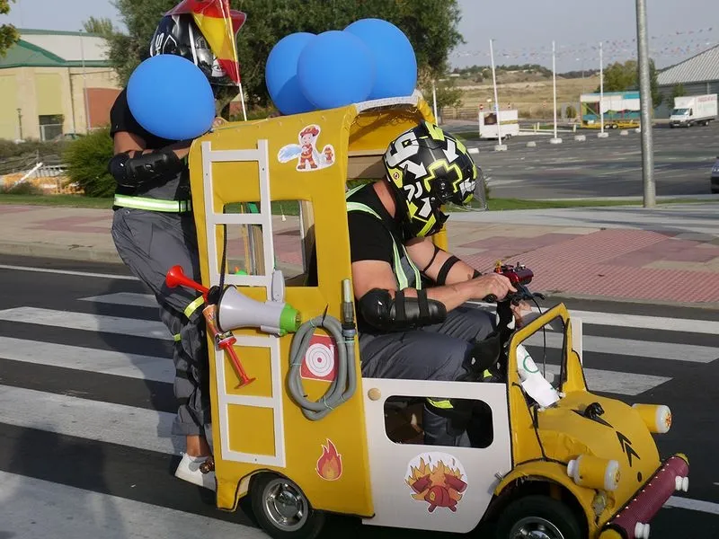 Carrera de Autos Locos en Carbajosa