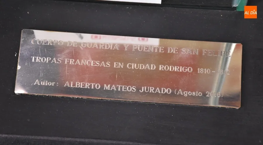 Foto 3 - Reubicada en el zagu&aacute;n de la Casa de la Cultura la maqueta del Puente de San Felipe