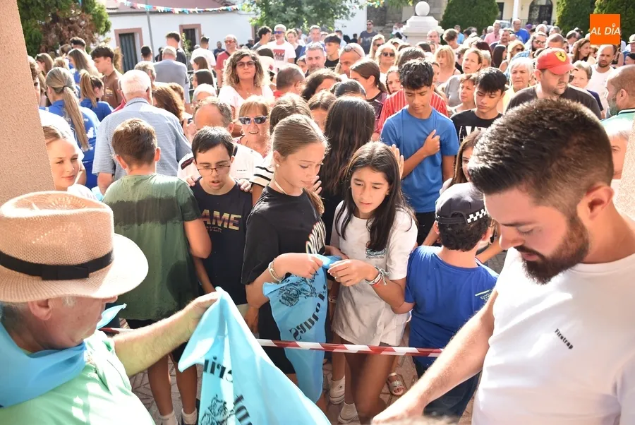 Foto 7 - Los Kintos 2023 de Villasrubias acaban a remojo tras ofrecer el preg&oacute;n de las fiestas