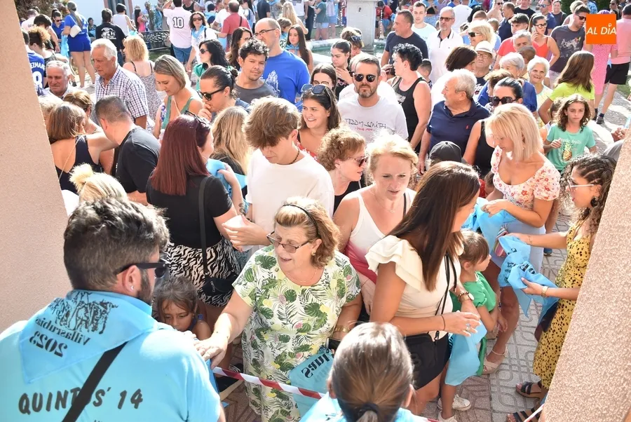 Foto 10 - Los Kintos 2023 de Villasrubias acaban a remojo tras ofrecer el preg&oacute;n de las fiestas