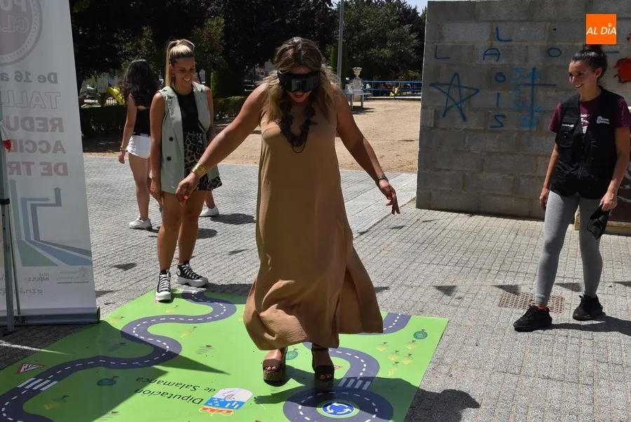 Foto 5 - El botell&oacute;dromo recibe al Punto Clave de la Diputaci&oacute;n para intentar concienciar a los j&oacute;venes