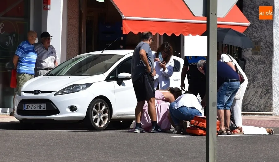 Foto 6 - Atropellada una mujer en una de las v&iacute;as de servicio de la Avenida de Salamanca