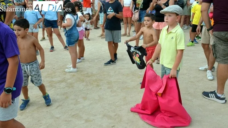 Niñas y niños de todas las edades disfrutaron con los carretones