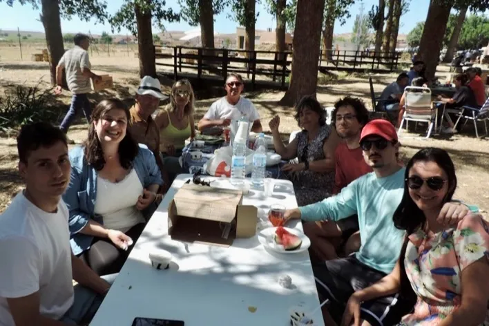Aldearrubia celebraba una gran paellada este domingo
