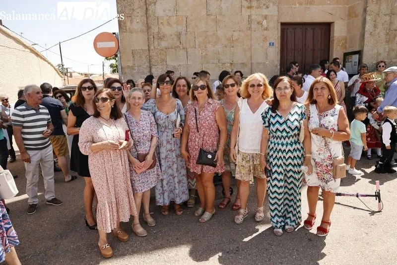 Gran animación en Doñinos de Salamanca con bailes charros incluidos. Foto de David Sañudo