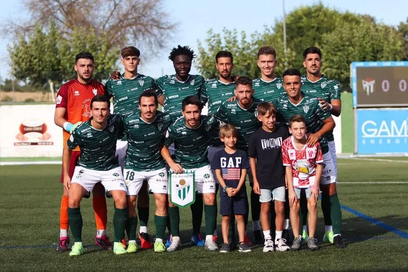 Partido amistoso del CD Guijuelo contra el Alcrocón. Foto: @clubdepguijuelo