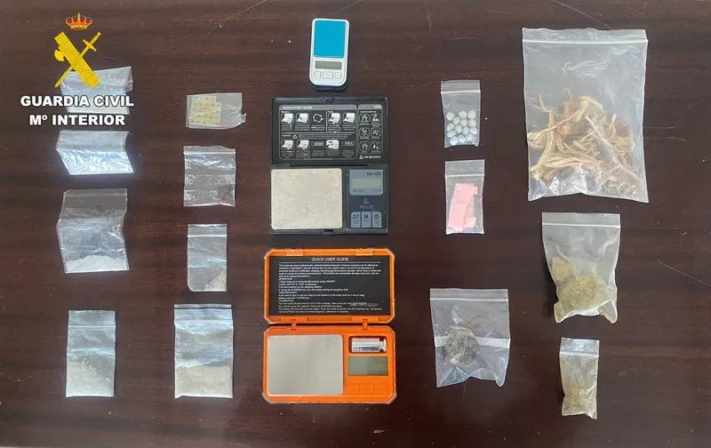 Droga intervenida en esta operación
