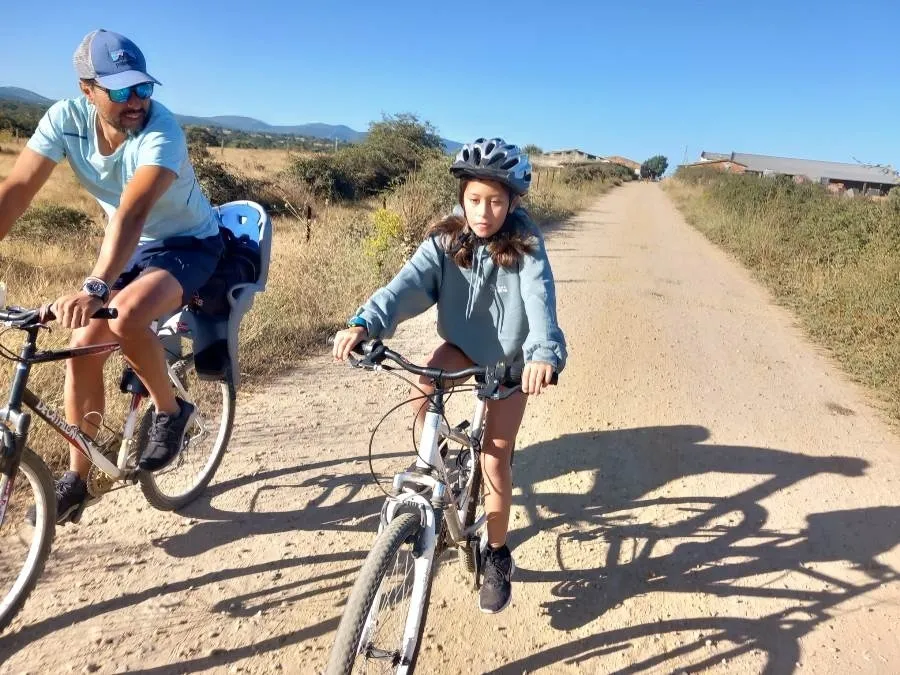 Foto 6 - Unos 25 ni&ntilde;os realizan una ruta BTT en El Sah&uacute;go