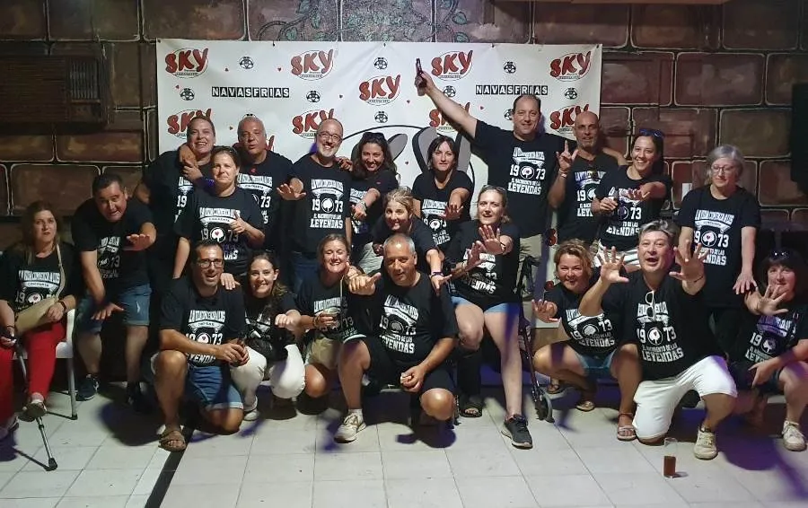 Foto 3 - Los nacidos en Navasfr&iacute;as en 1973 festejan juntos sus 50 a&ntilde;os de vida