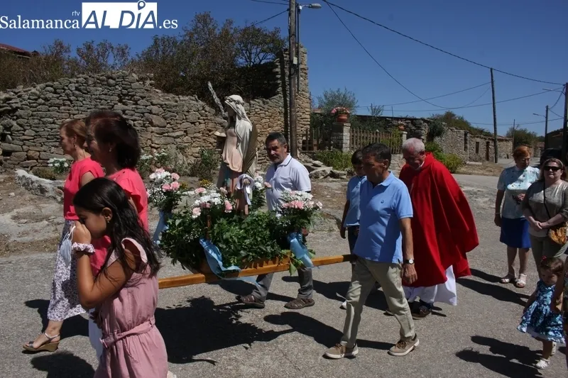 Actos religiosos y paella en Ahigal de Villarino / SILVESTRE 