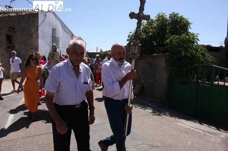 Actos religiosos y paella en Ahigal de Villarino / SILVESTRE 