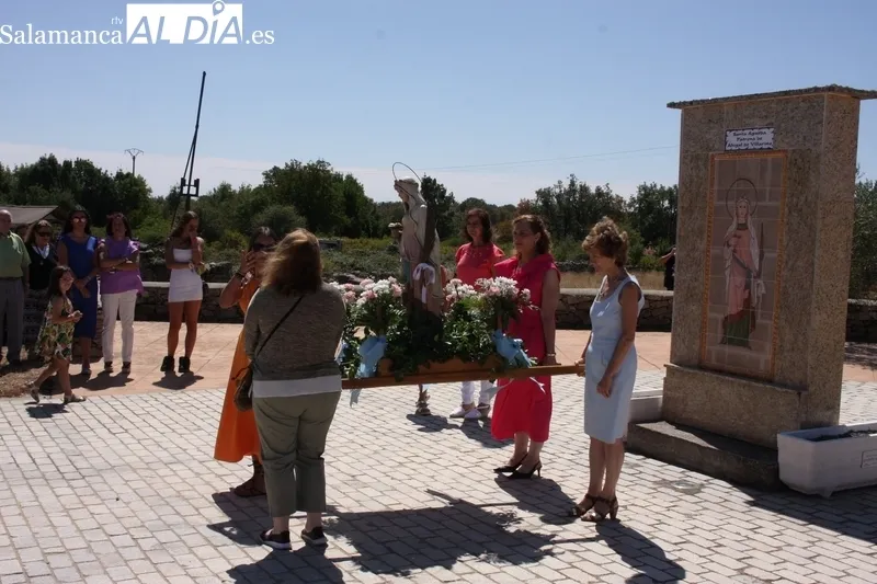 Actos religiosos y paella en Ahigal de Villarino / SILVESTRE 