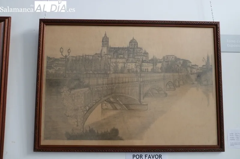 La exposición de pirograbado 'El arte del fuego' estará en el edificio San Nicolás de Vitigudino hasta el 31 de agosto / CORRAL