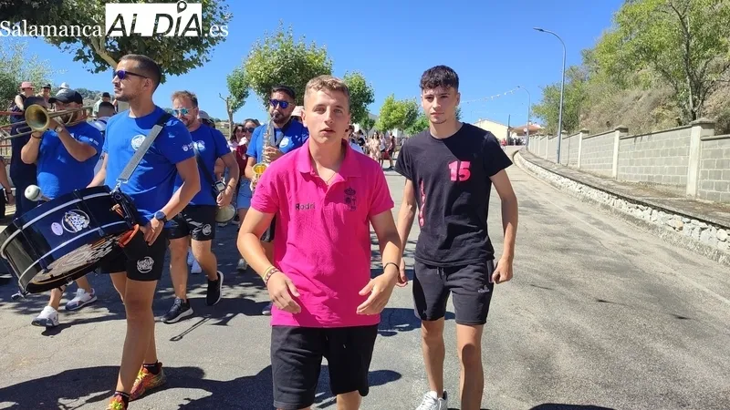 Segundo encierro de las fiestas de Saucelle, en esta ocasión con novillos de Lorenzo 'Espioja' / CORRAL