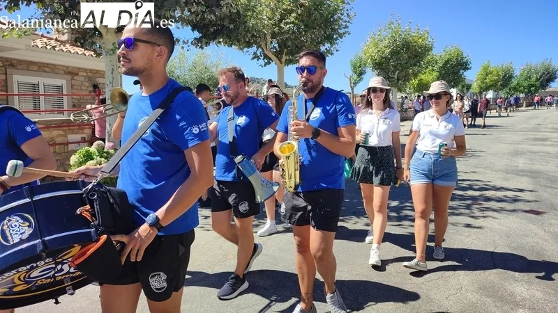 Segundo encierro de las fiestas de Saucelle, en esta ocasión con novillos de Lorenzo 'Espioja' / CORRAL