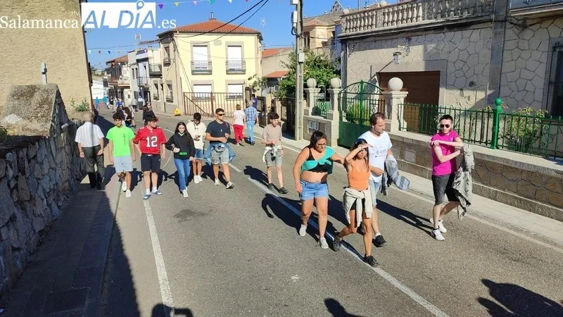 Rápido encierro de Ignacio López Chaves en Villarino de los Aires / CORRAL Y SÁNCHEZ