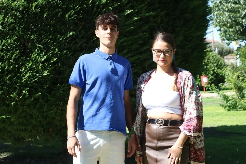 Ana Holgado Galache junto a Gonzalo Martín Delgado