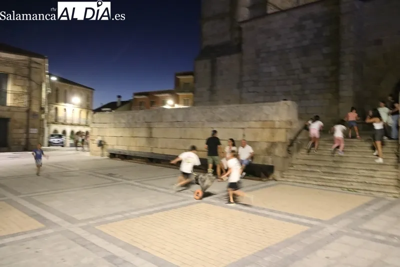 Encierros de carretones del lunes por la noche 