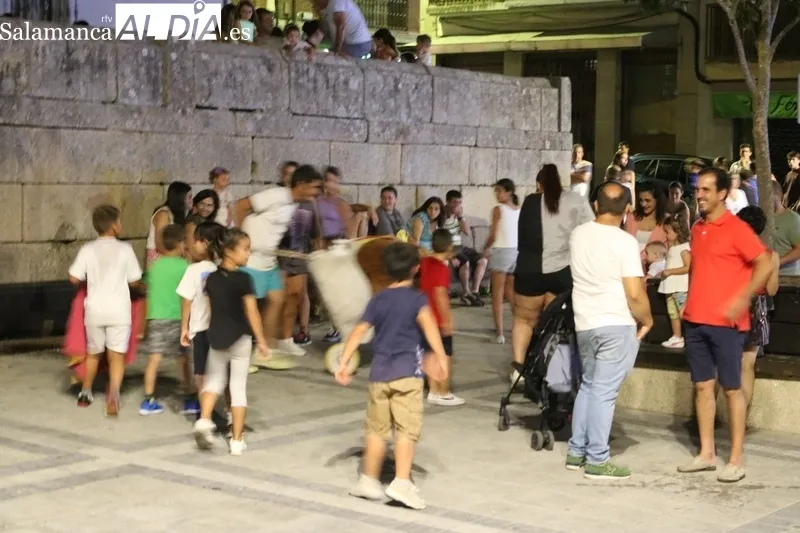 Encierros de carretones del lunes por la noche 
