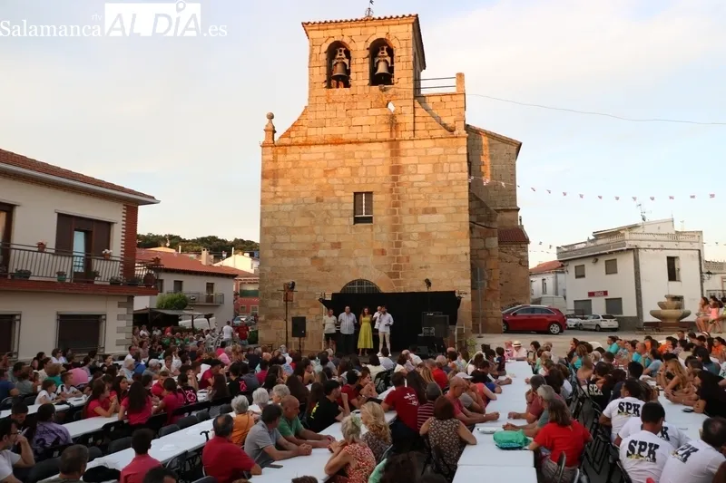 Reconocimientos en Saucelle para despedir las fiestas de San Lorenzo / CORRAL 