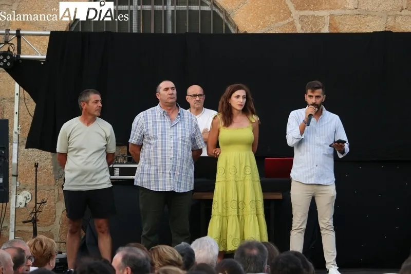 Reconocimientos en Saucelle para despedir las fiestas de San Lorenzo / CORRAL 