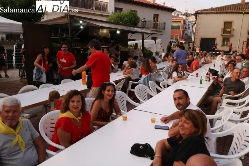Reconocimientos en Saucelle para despedir las fiestas de San Lorenzo / CORRAL 