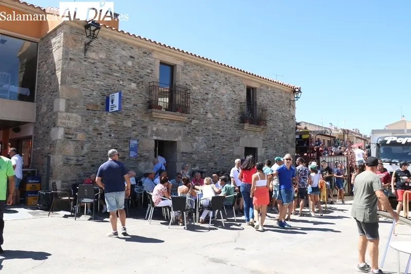 Encierro de vaquillas en Vilvestre / CORRAL