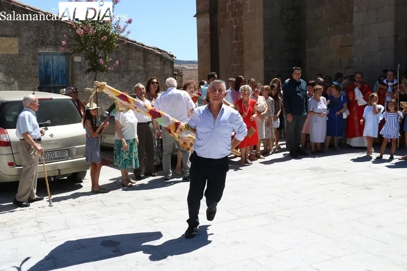 Actos religiosos en honor a San Sebastián en Vilvestre / CORRAL