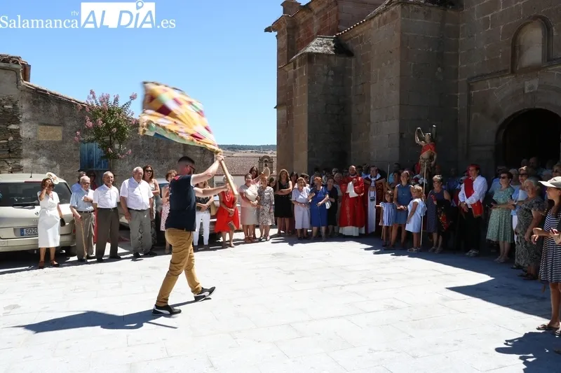 Actos religiosos en honor a San Sebastián en Vilvestre / CORRAL