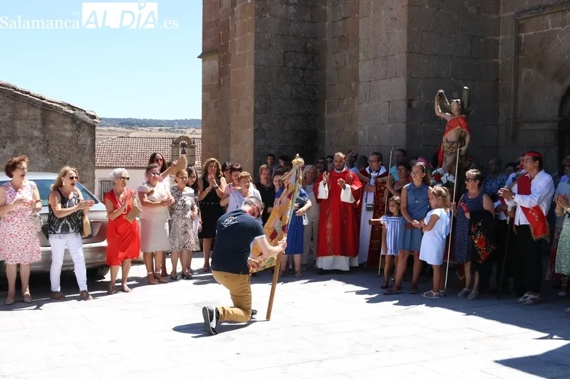 Actos religiosos en honor a San Sebastián en Vilvestre / CORRAL