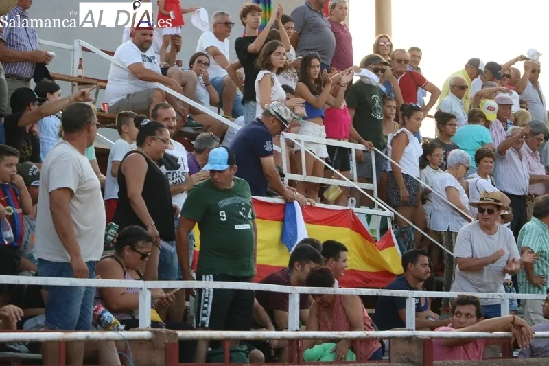 Bonito festejo de rejones en Masueco para poner punto final a las fiestas / CORRAL