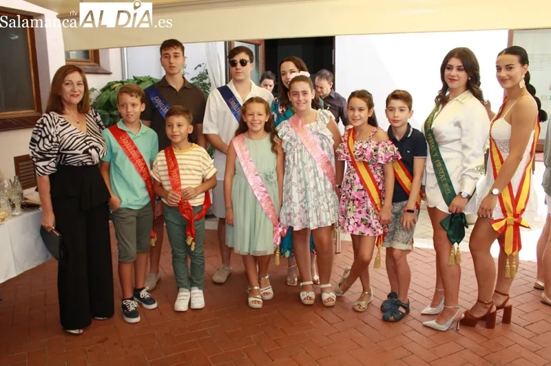 La recepción de alcaldes y asociaciones de mayores que organiza Peñaranda tenía lugar este sábad