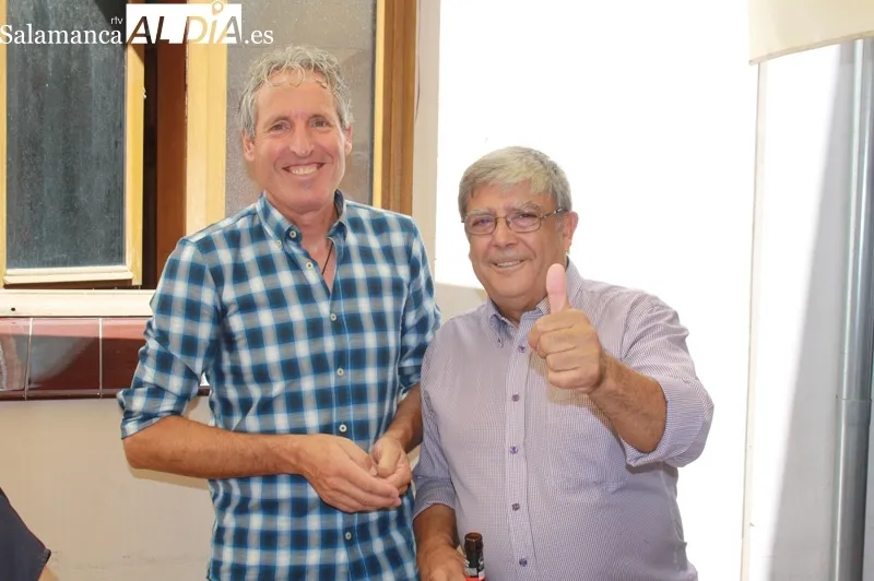 La recepción de alcaldes y asociaciones de mayores que organiza Peñaranda tenía lugar este sábad