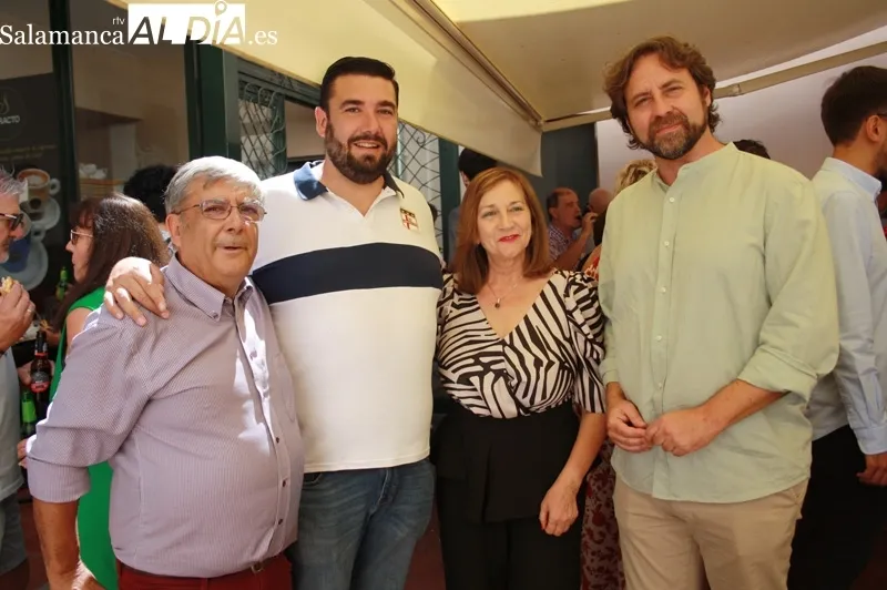 La recepción de alcaldes y asociaciones de mayores que organiza Peñaranda tenía lugar este sábad
