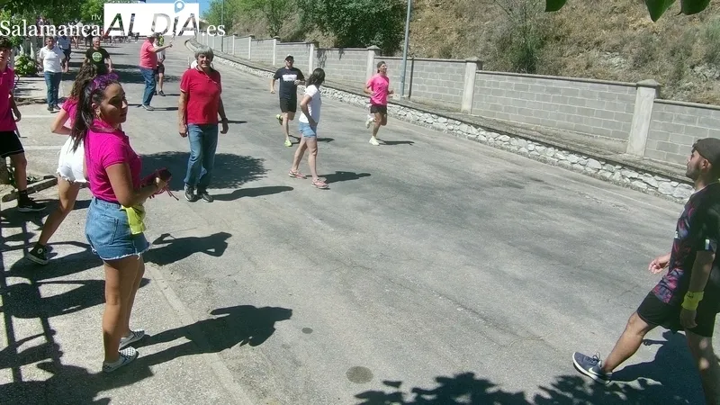 Segundo encierro de las fiestas de Saucelle, en esta ocasión con novillos de Lorenzo 'Espioja' / CORRAL