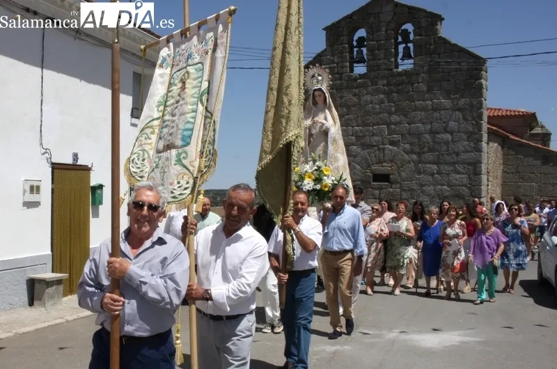 Procesión de la Virgen de las Nieves en Majuges / SILVESTRE
