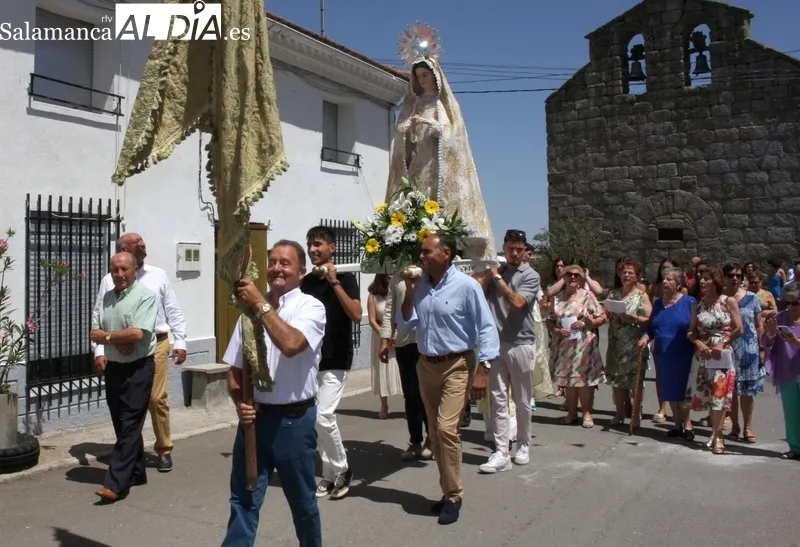 Procesión de la Virgen de las Nieves en Majuges / SILVESTRE