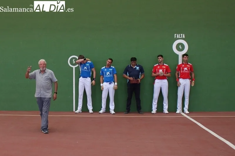 Vibrantes partidos de pelota a mano en Sardón los celebrados este domingo 20 de agosto / SILVESTRE