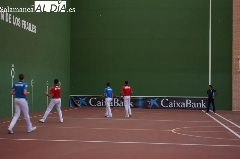 Vibrantes partidos de pelota a mano en Sardón los celebrados este domingo 20 de agosto / SILVESTRE