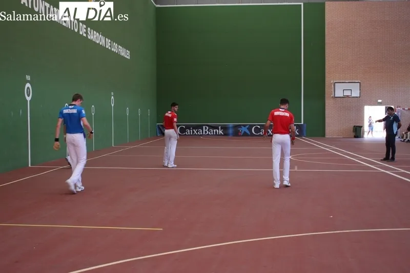 Vibrantes partidos de pelota a mano en Sardón los celebrados este domingo 20 de agosto / SILVESTRE