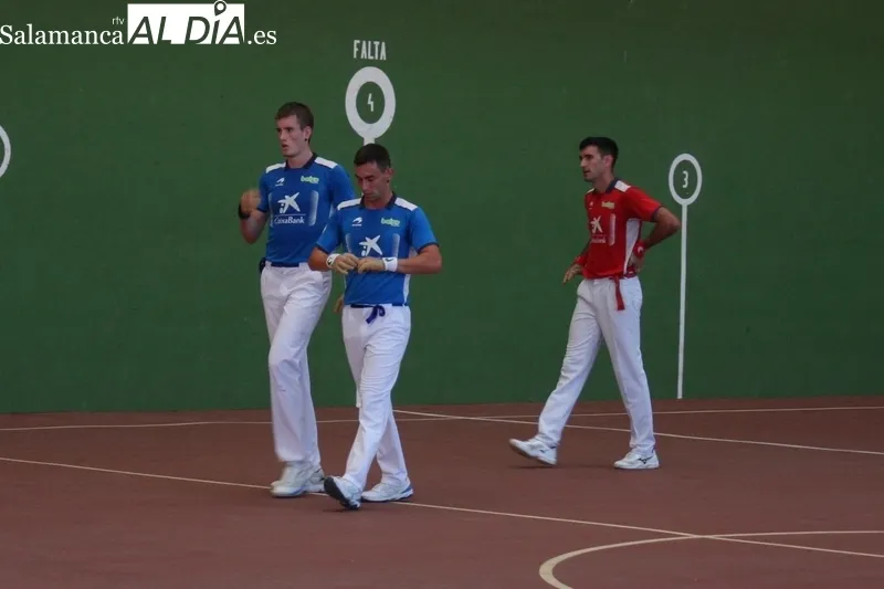 Vibrantes partidos de pelota a mano en Sardón los celebrados este domingo 20 de agosto / SILVESTRE