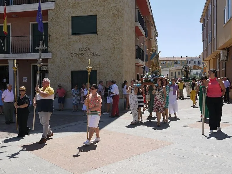 Procesión de San Roque en Carbajosa de la Sagrada