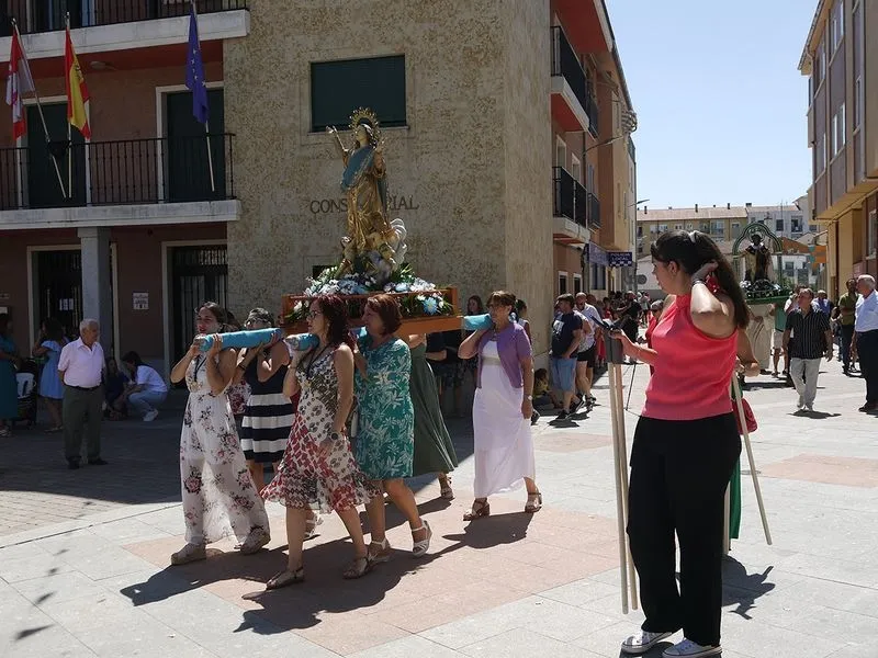 Procesión de San Roque en Carbajosa de la Sagrada