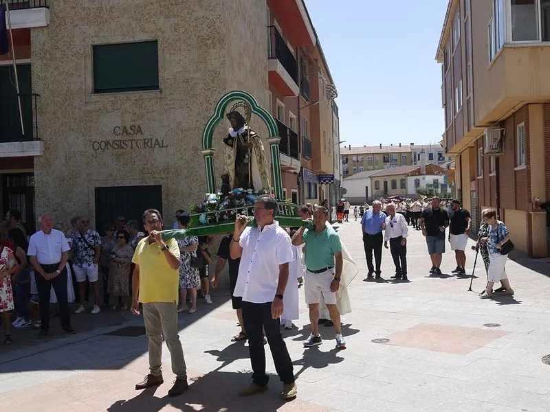 Procesión de San Roque en Carbajosa de la Sagrada