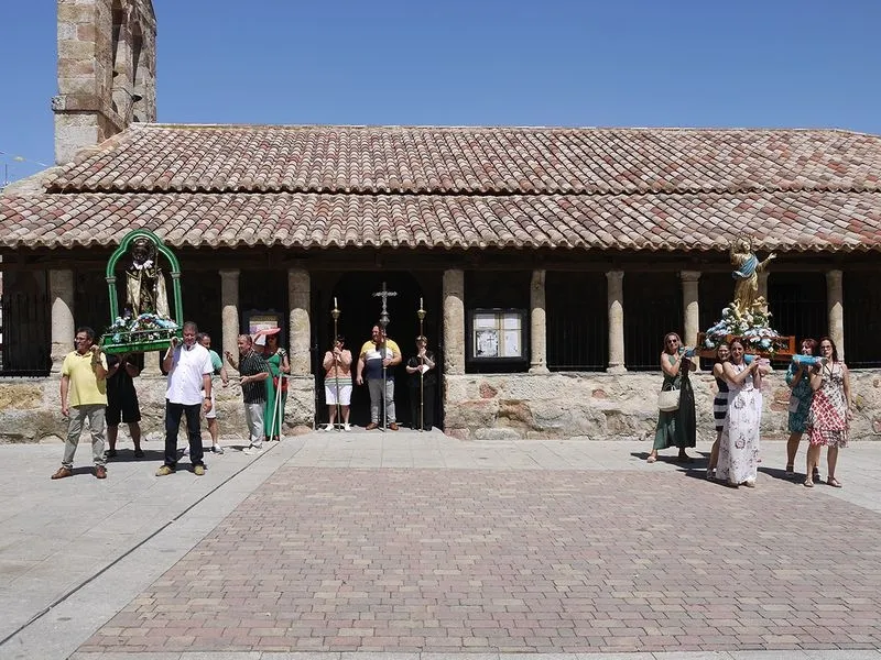 Procesión de San Roque en Carbajosa de la Sagrada