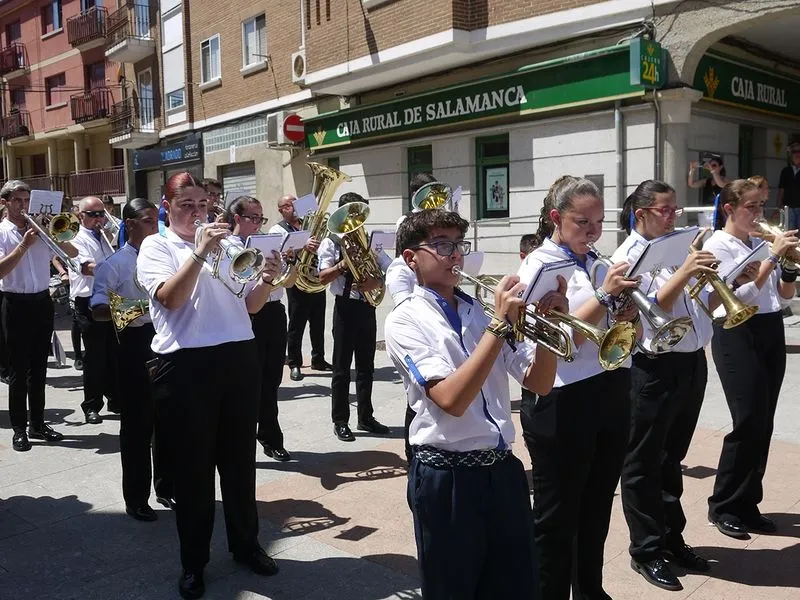 Procesión de San Roque en Carbajosa de la Sagrada