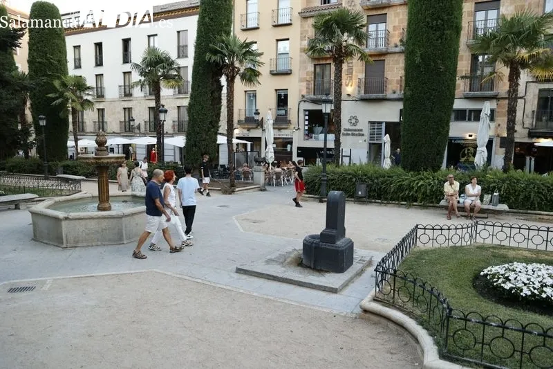Terrazas en la Gastrozona Libertad, en la plaza del mismo nombre. Foto de David Sañudo