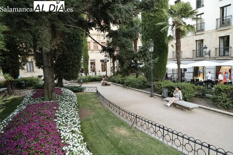 Terrazas en la Gastrozona Libertad, en la plaza del mismo nombre. Foto de David Sañudo