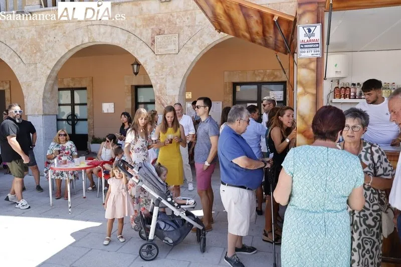 Buen ambiente en las fiestas de Valdelosa
